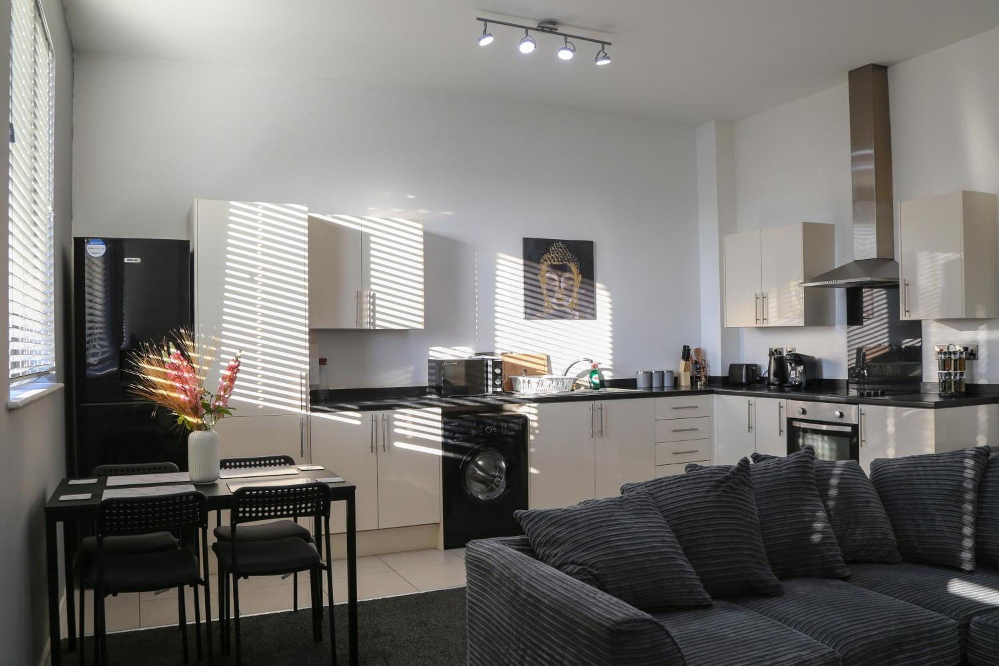 شقة Luxurious & Lavish Salford Quays Free Parking مانشستر المظهر الخارجي الصورة